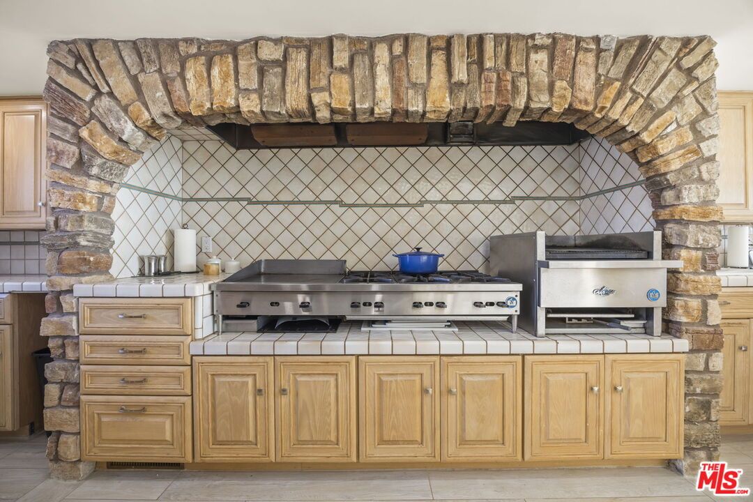 Interior, Kitchen, Tile Countertops