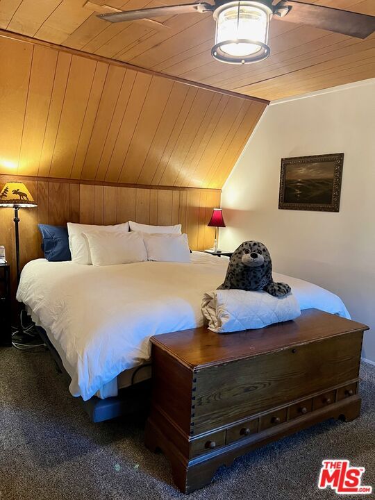 Bedroom, Interior, Wooden Ceilings