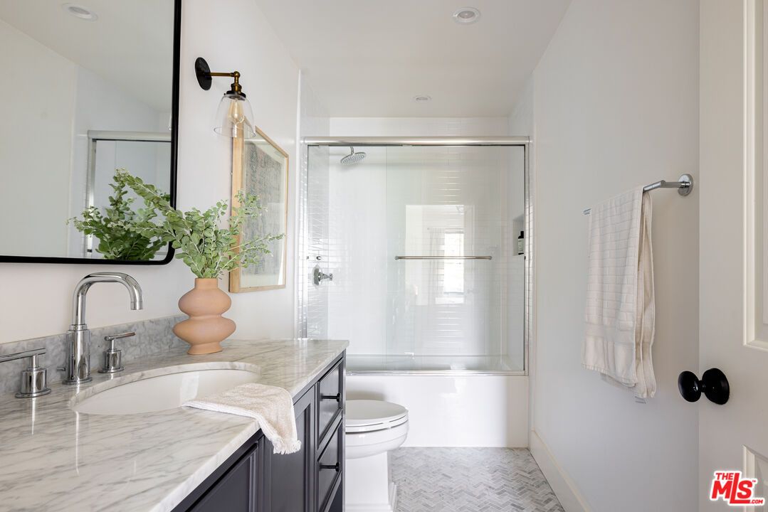 Bathroom, Glass Shower, Interior, Marble, Recessed Lighting