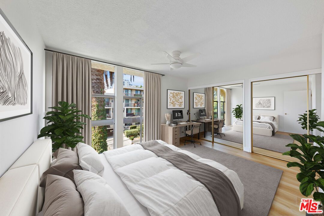 Bedroom, Home Office, Interior, Wood Texture Flooring