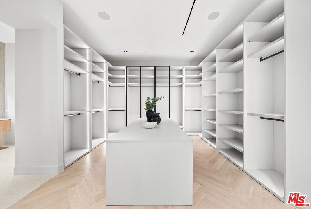 Interior, Recessed Lighting, Walk-in Closets, Wood Texture Flooring