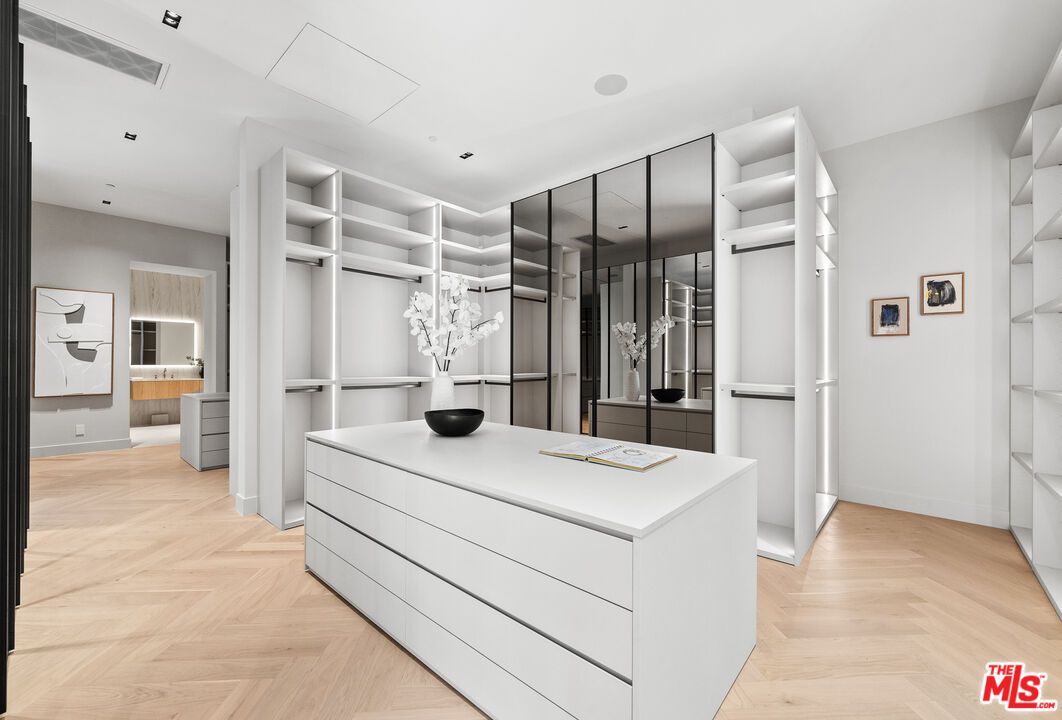 Interior, Recessed Lighting, Walk-in Closets, Wood Texture Flooring