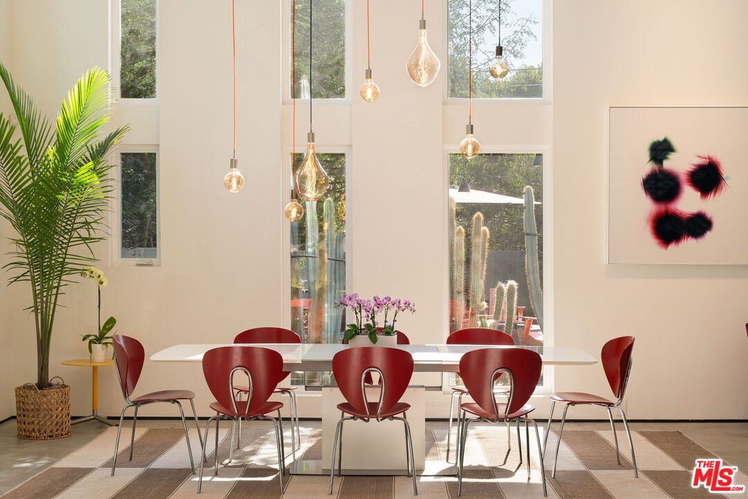 Dining room, Interior, Pendant Lights