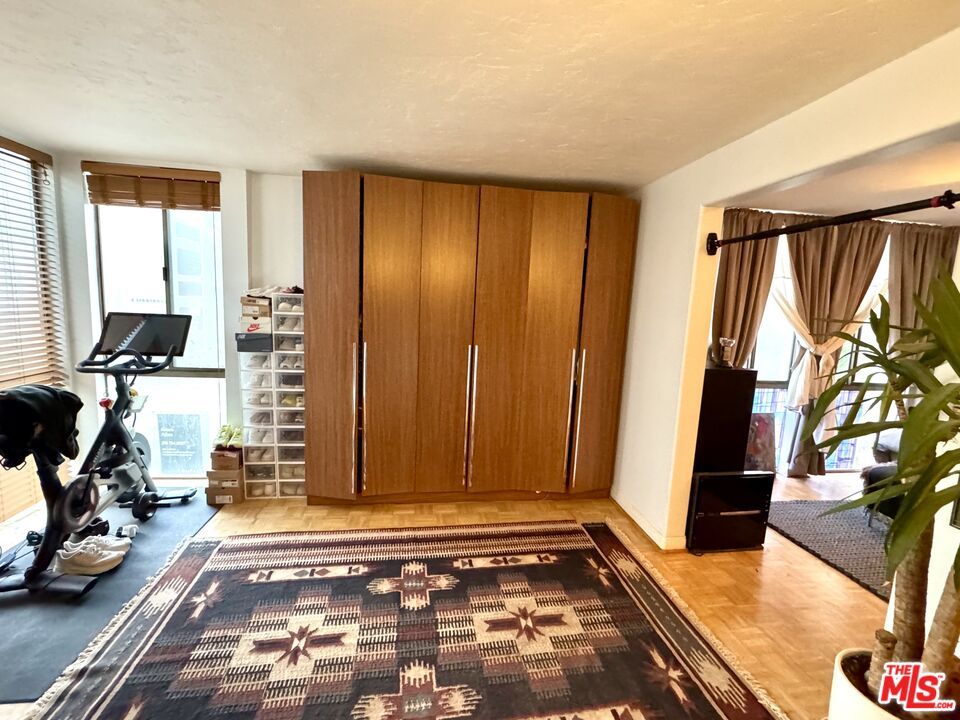 Fitness Equipment, Interior, Wood Texture Flooring