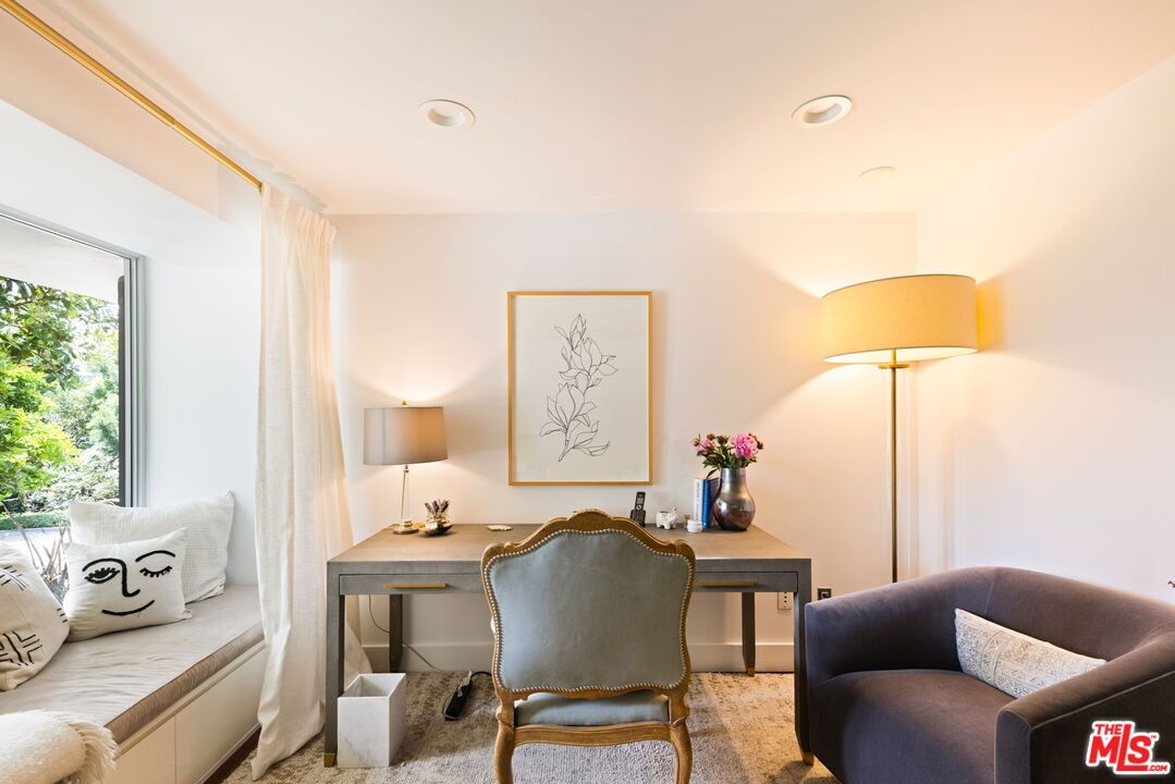 Home Office, Interior, Recessed Lighting