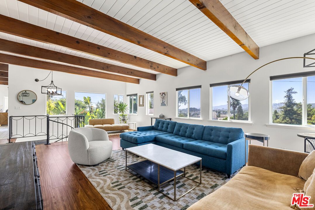 Interior, Living room, Wooden Beams, Wood Texture Flooring