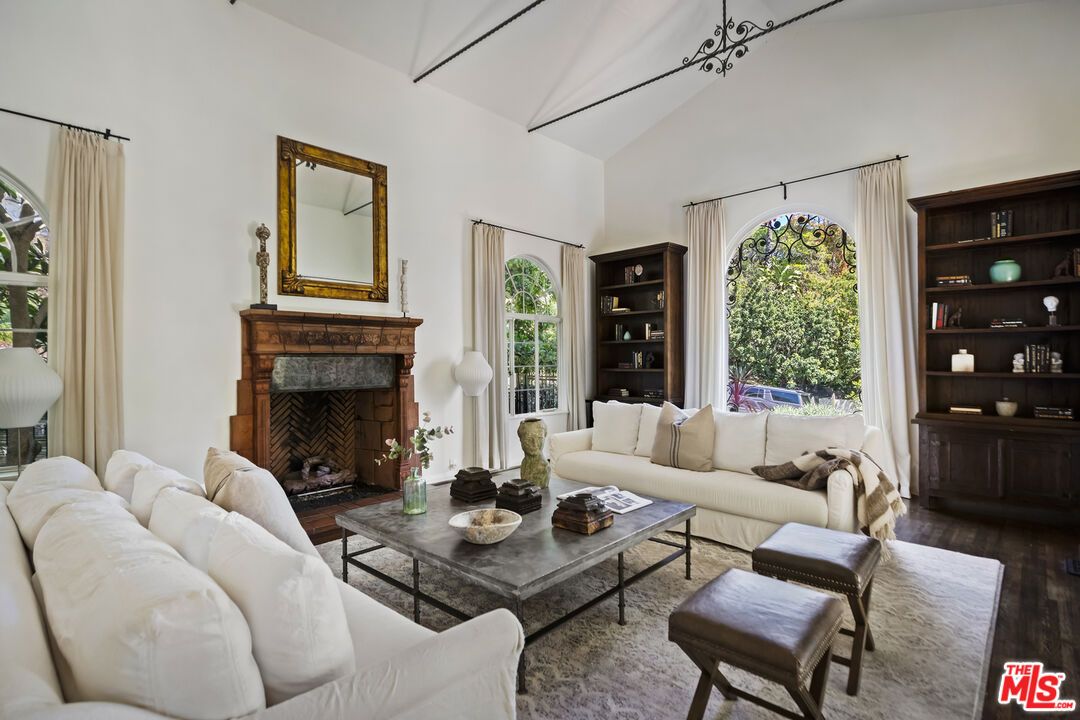 Fireplace, Interior, Living room, Wood Texture Flooring