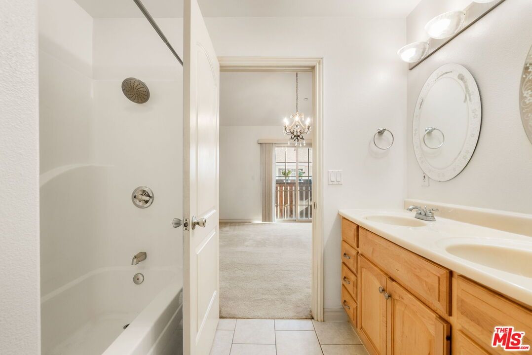 Bathroom, Chandelier, Dual Sink Vanities, Interior