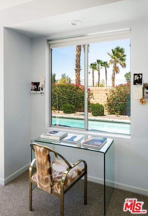 Home Office, Interior, Recessed Lighting