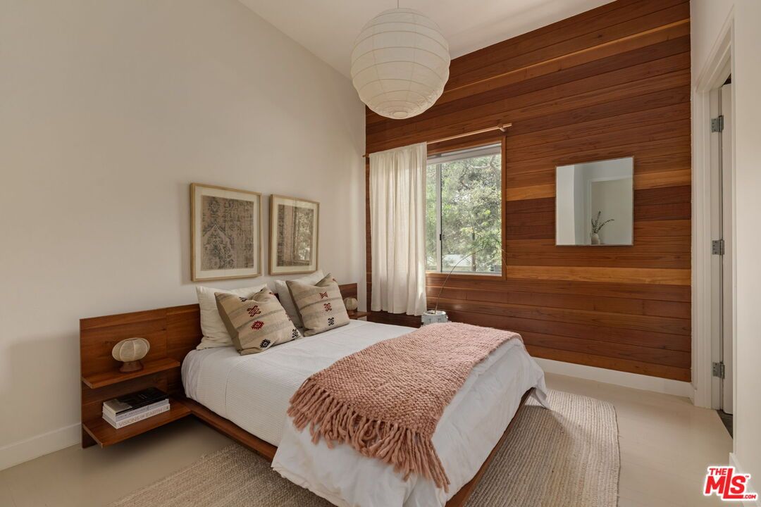 Bedroom, Interior, Wooden Walls