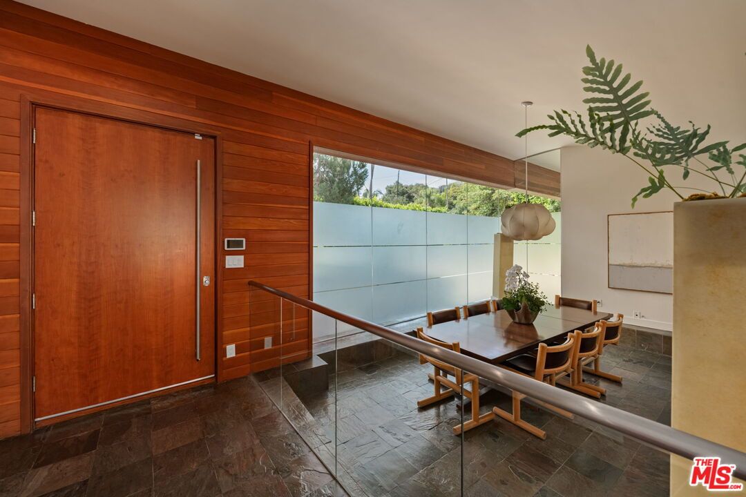 Dining room, Interior, Pendant Lights, Wooden Walls