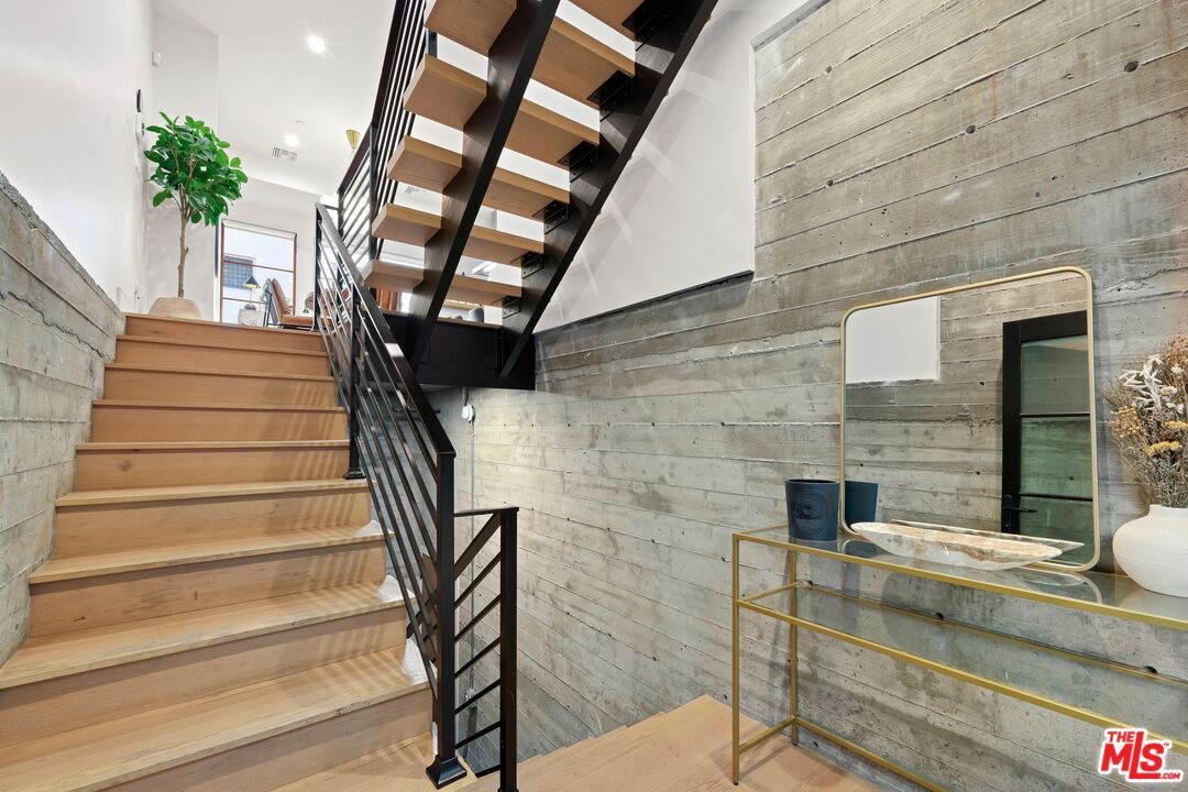 Interior, Recessed Lighting, Stone Walls, Wooden Walls