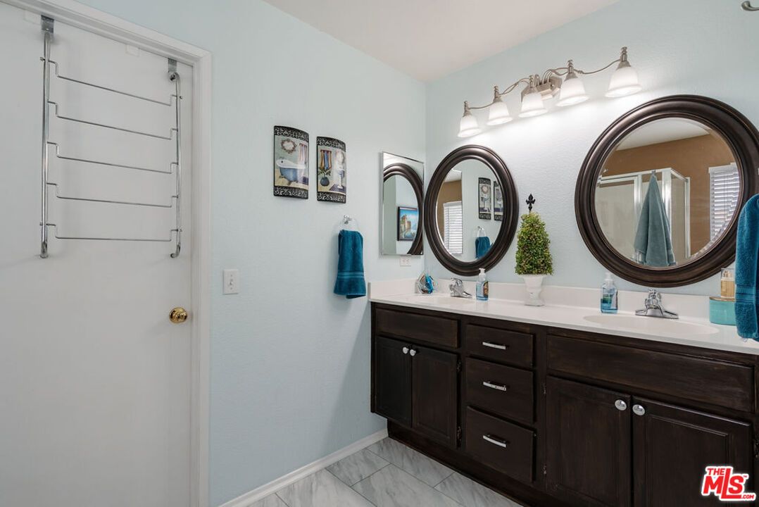Bathroom, Dual Sink Vanities, Interior, Marble