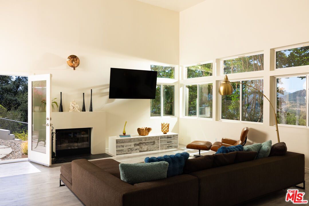 Fireplace, Interior, Living room, Wood Texture Flooring