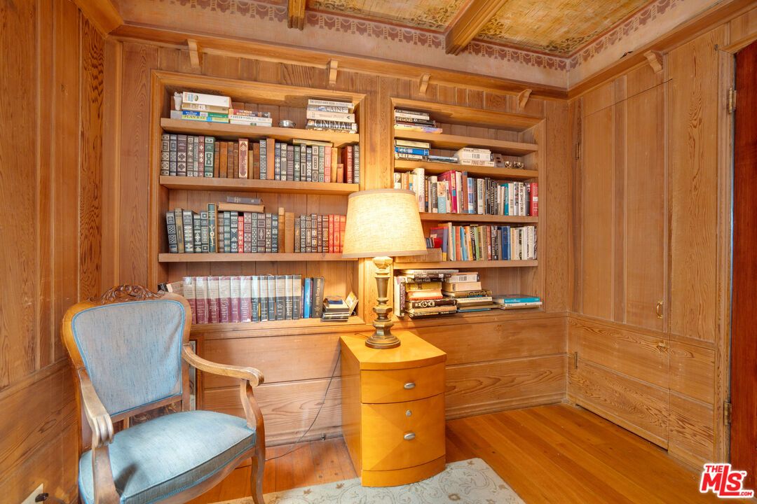 Home Office, Interior, Wooden Beams, Wooden Ceilings, Wood Texture Flooring, Wooden Walls