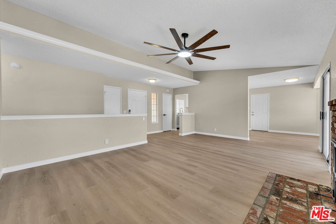 Empty room, Interior, Wood Texture Flooring