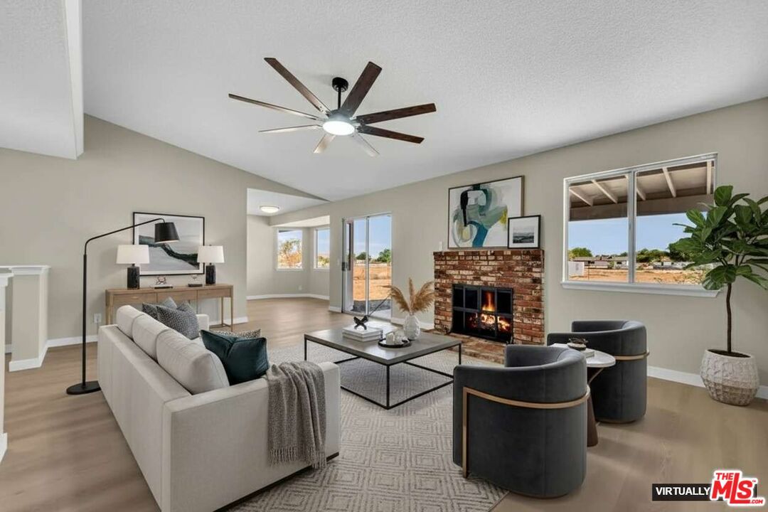 Fireplace, Interior, Living room, Wood Texture Flooring