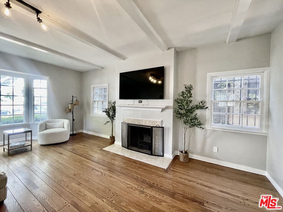 Fireplace, Interior, Wood Texture Flooring
