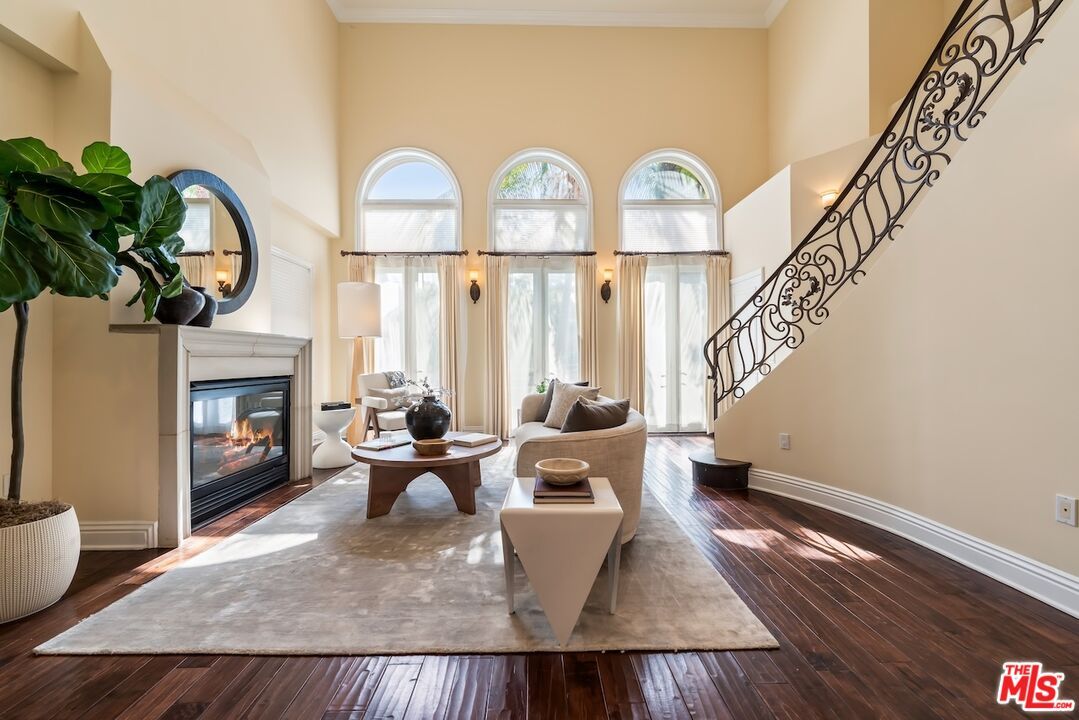 Fireplace, Interior, Living room, Wood Texture Flooring