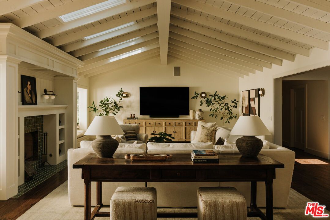 Fireplace, Interior, Living room, Wood Texture Flooring