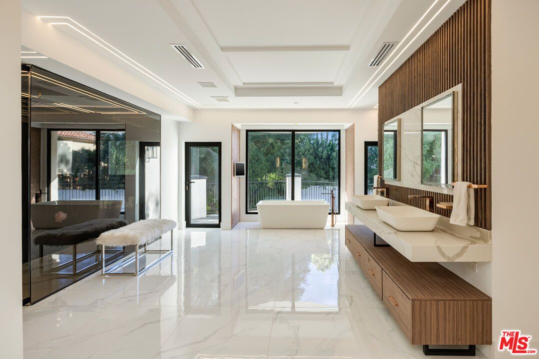 Interior, Marble, Recessed Lighting