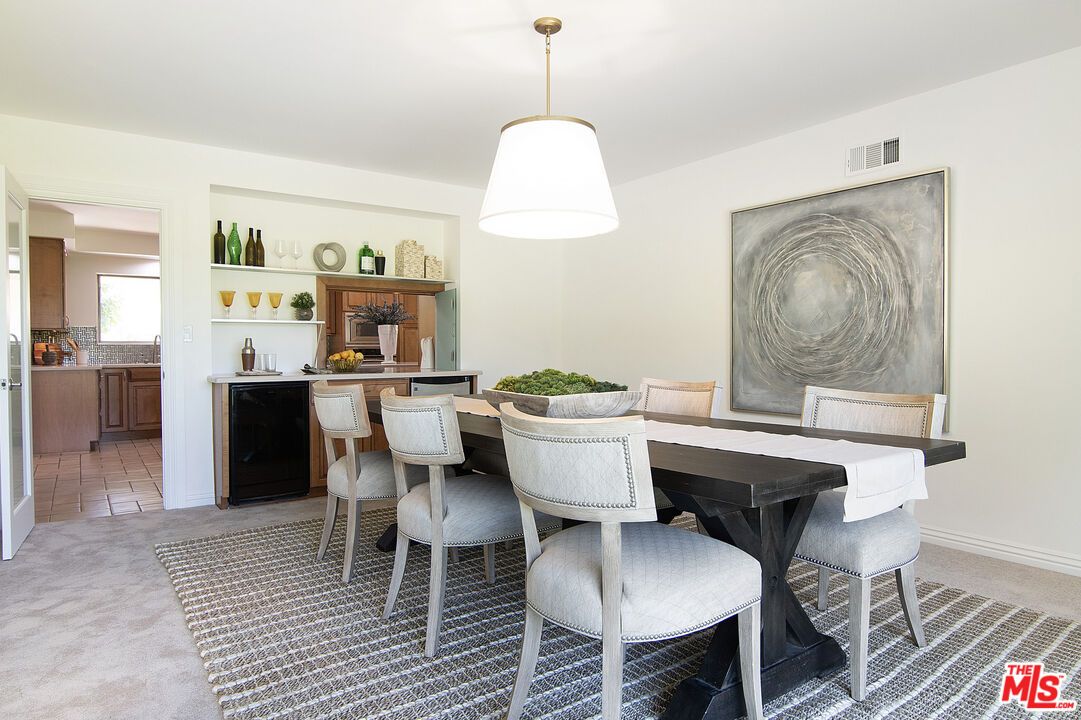 Dining room, Interior, Pendant Lights