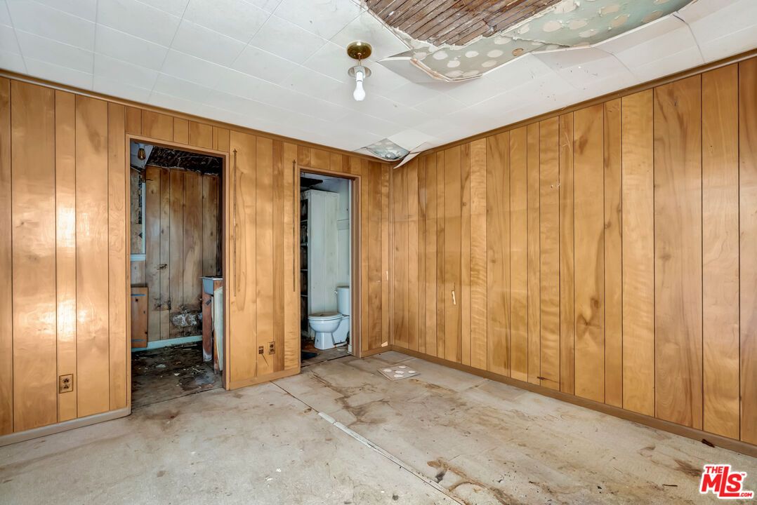 Empty room, Interior, Wooden Walls