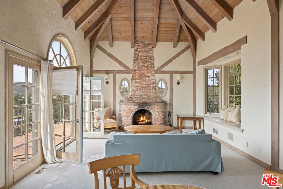 Fireplace, Interior, Living room, Wooden Beams, Wooden Ceilings