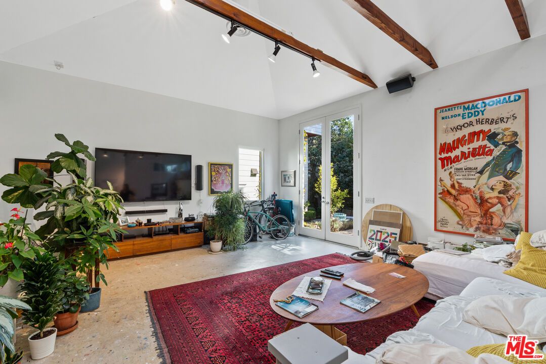 Interior, Living room, Wooden Beams