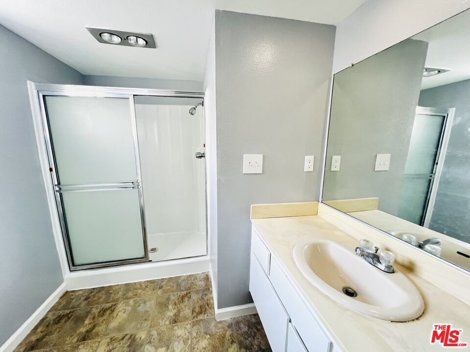 Bathroom, Dual Sink Vanities, Glass Shower, Interior