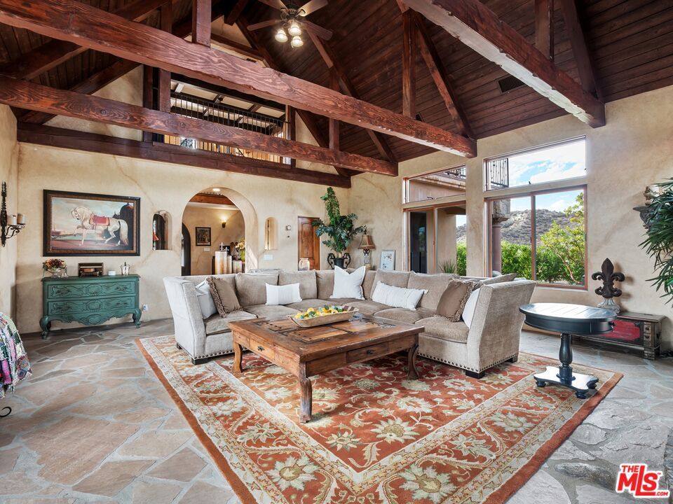 Interior, Living room, Wooden Beams, Wooden Ceilings