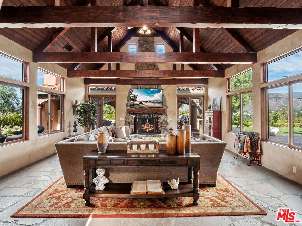 Fireplace, Interior, Living room, Wooden Beams, Wooden Ceilings