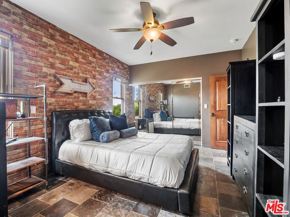 Bedroom, Interior, Stone Walls