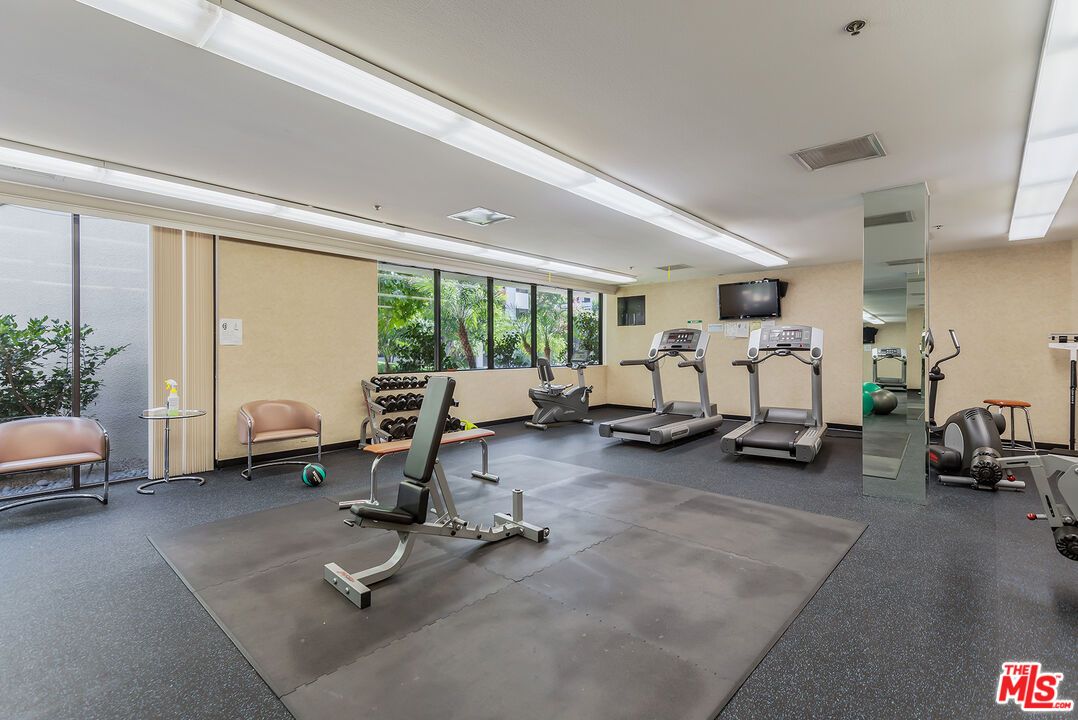 Fitness Equipment, Gym, Interior