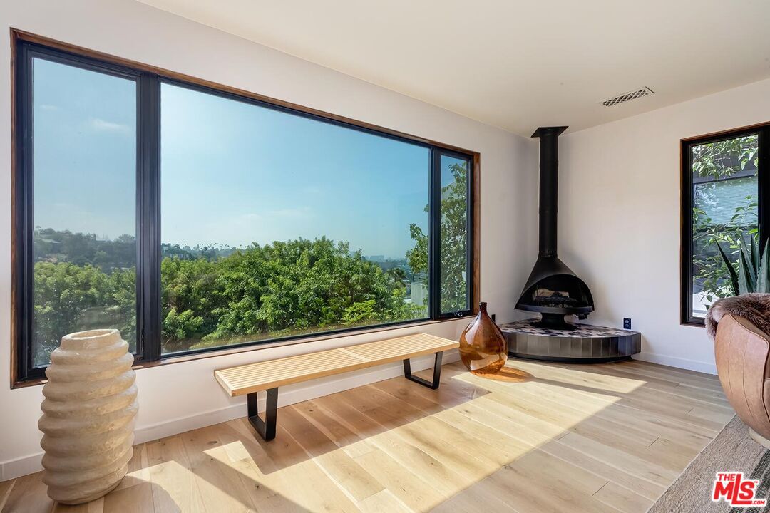 Fireplace, Interior, Wood Texture Flooring