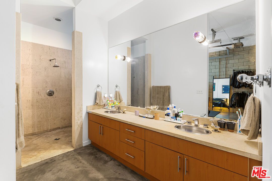Bathroom, Dual Sink Vanities, Glass Shower, Interior