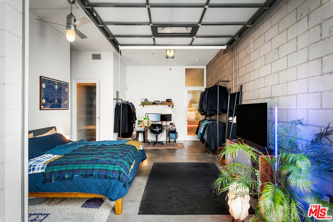 Bedroom, Interior, Stone Walls