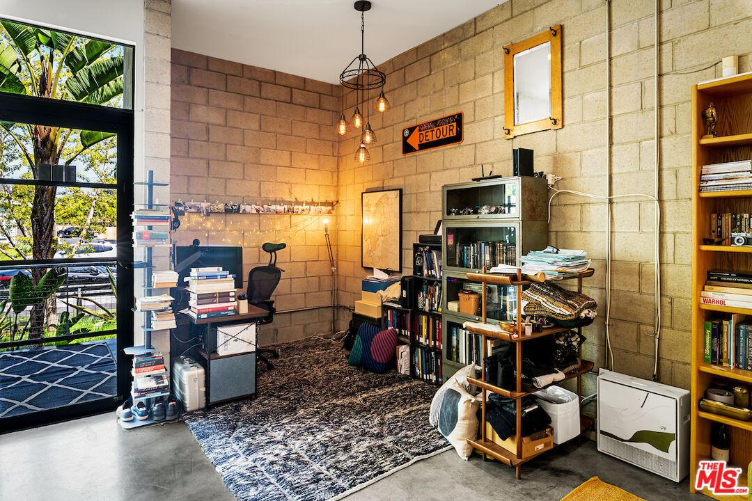 Interior, Pendant Lights, Stone Walls