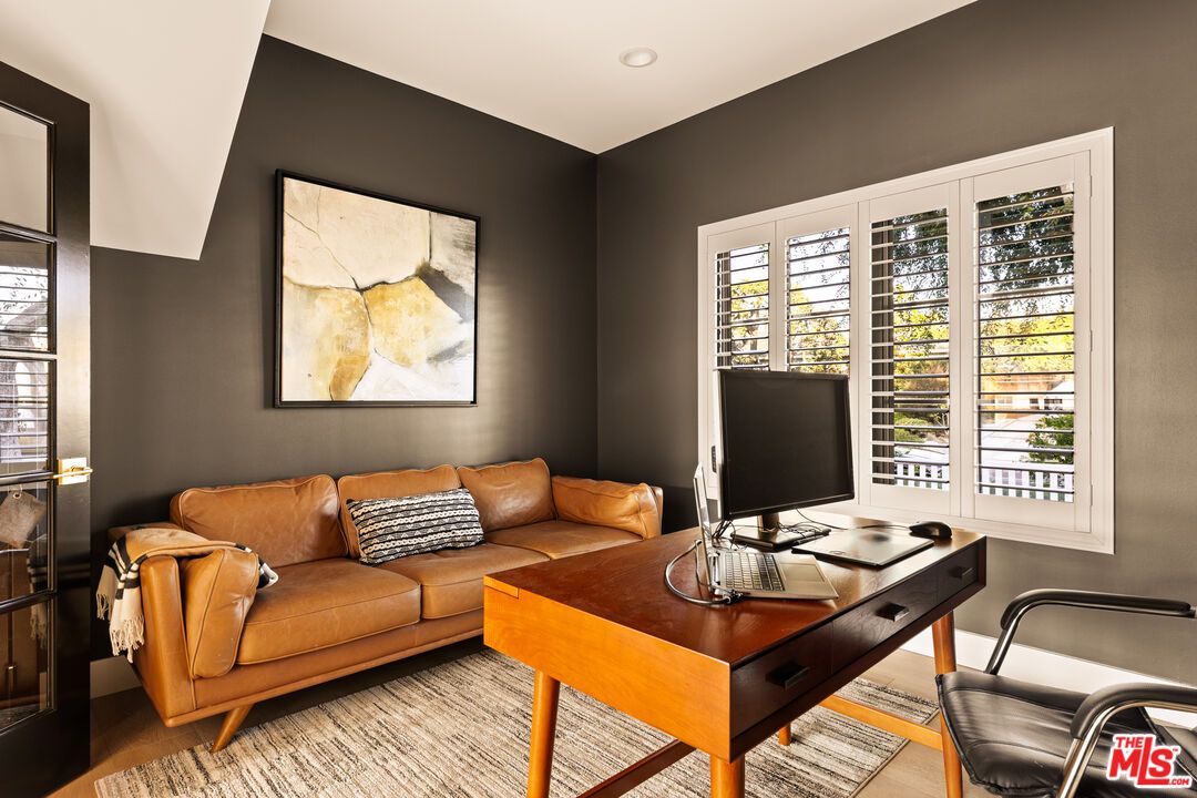 Home Office, Interior, Recessed Lighting