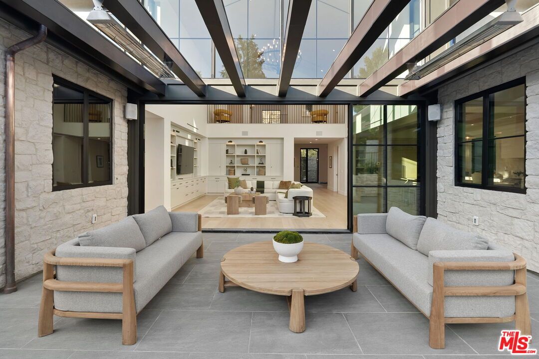 Glass Ceilings, Interior, Living room, Stone Walls, Sun Room