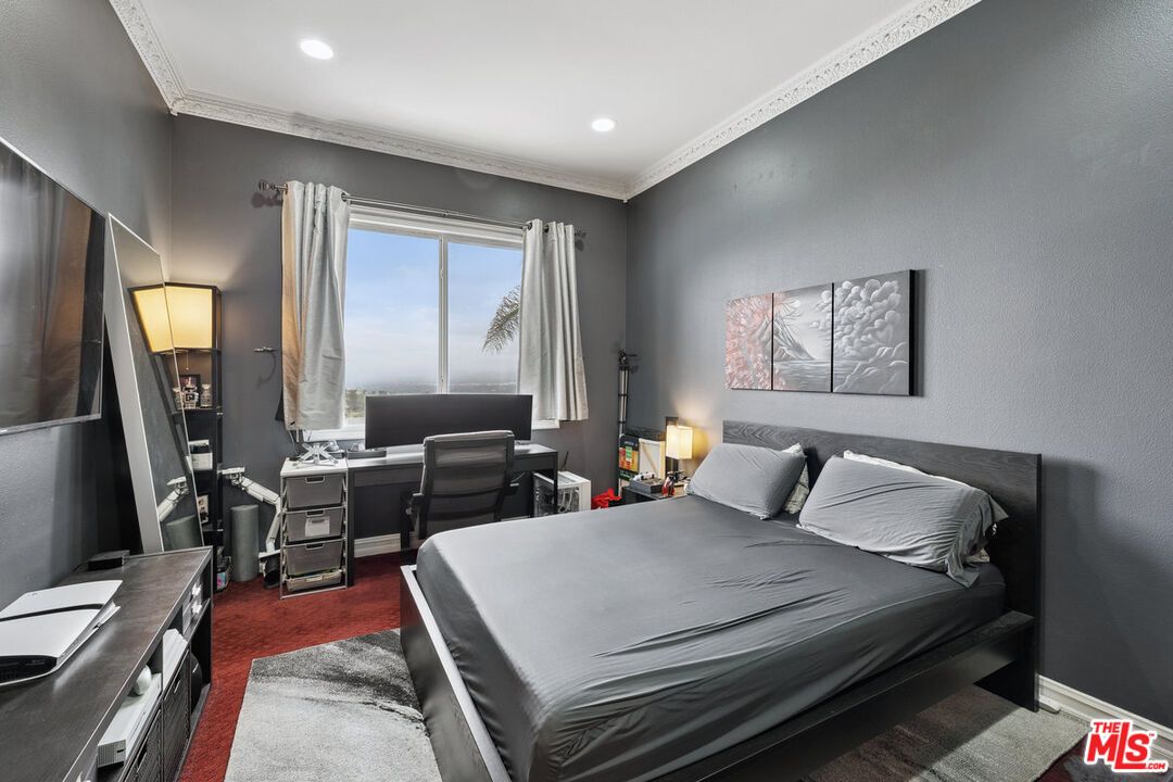 Bedroom, Home Office, Interior, Recessed Lighting