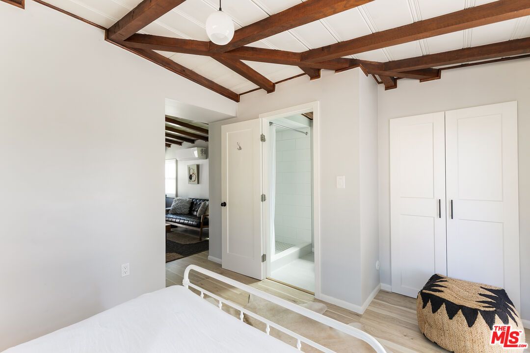 Bedroom, Interior, Wooden Beams, Wood Texture Flooring