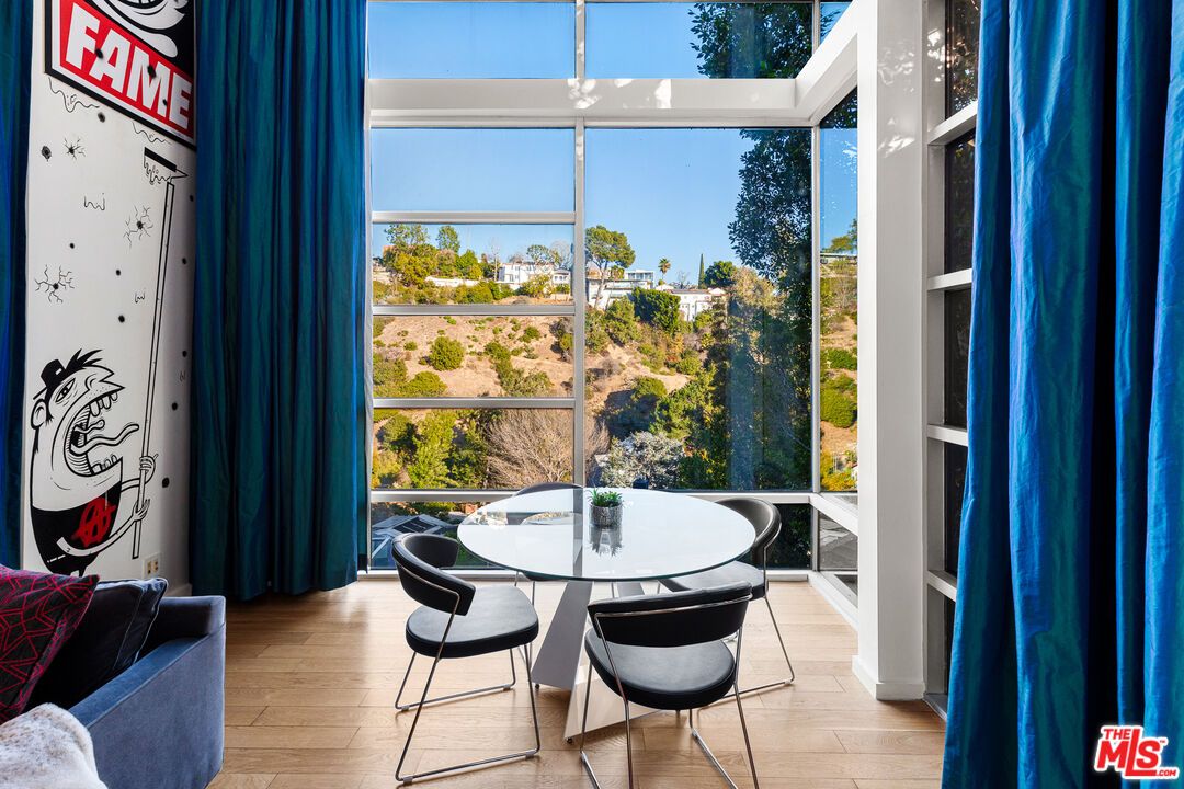 Dining room, Interior, Wood Texture Flooring