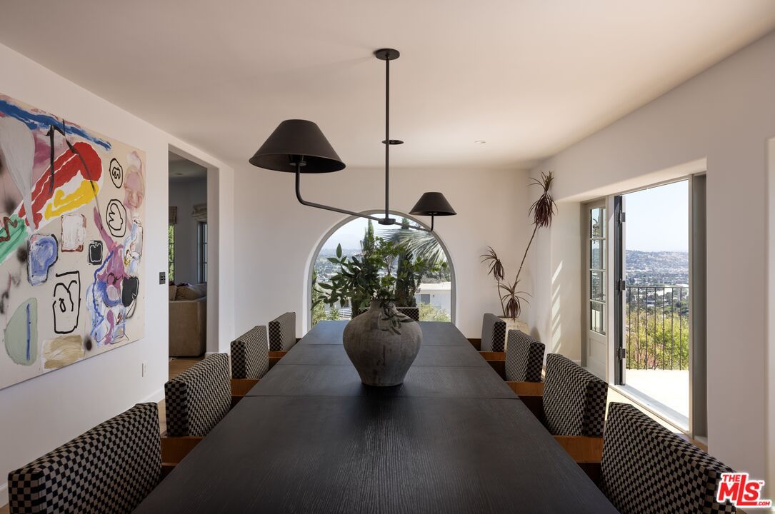 Dining room, Interior, Pendant Lights
