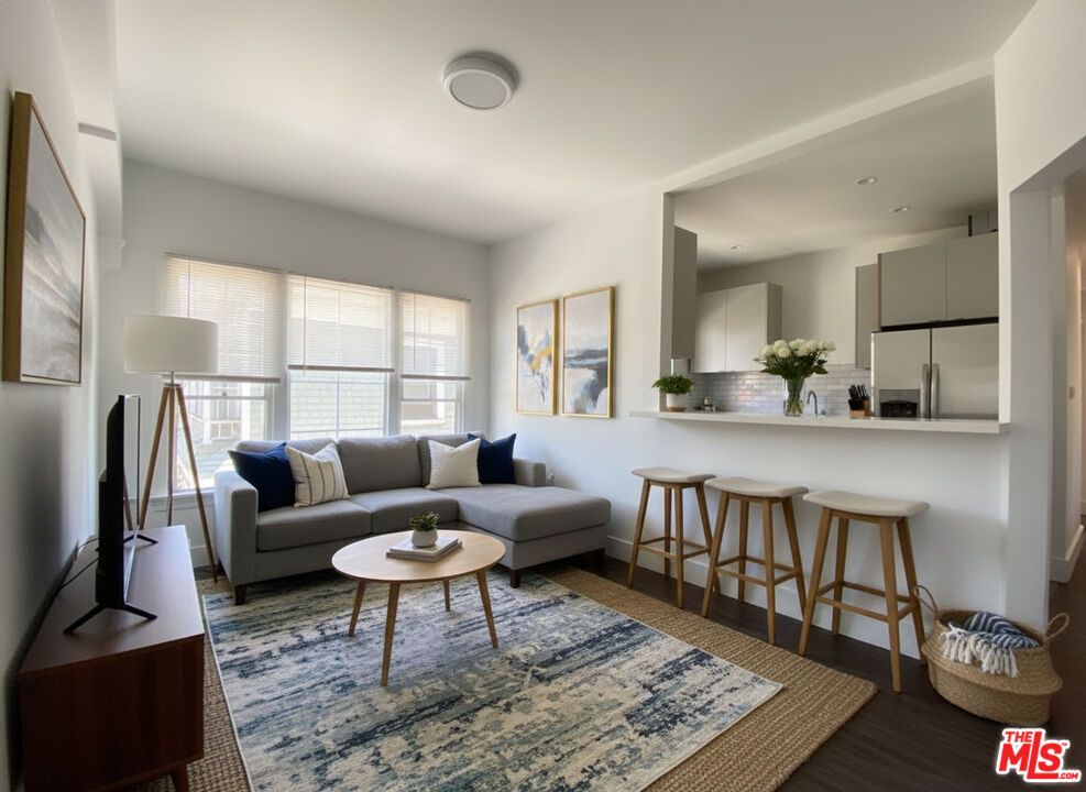 Interior, Kitchen, Living room, Wood Texture Flooring