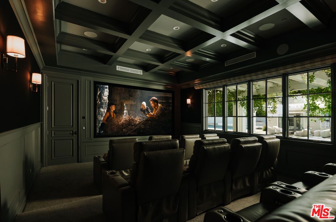 Home Theatre Room, Interior, Projection Screen, Recessed Lighting, Theatre Room
