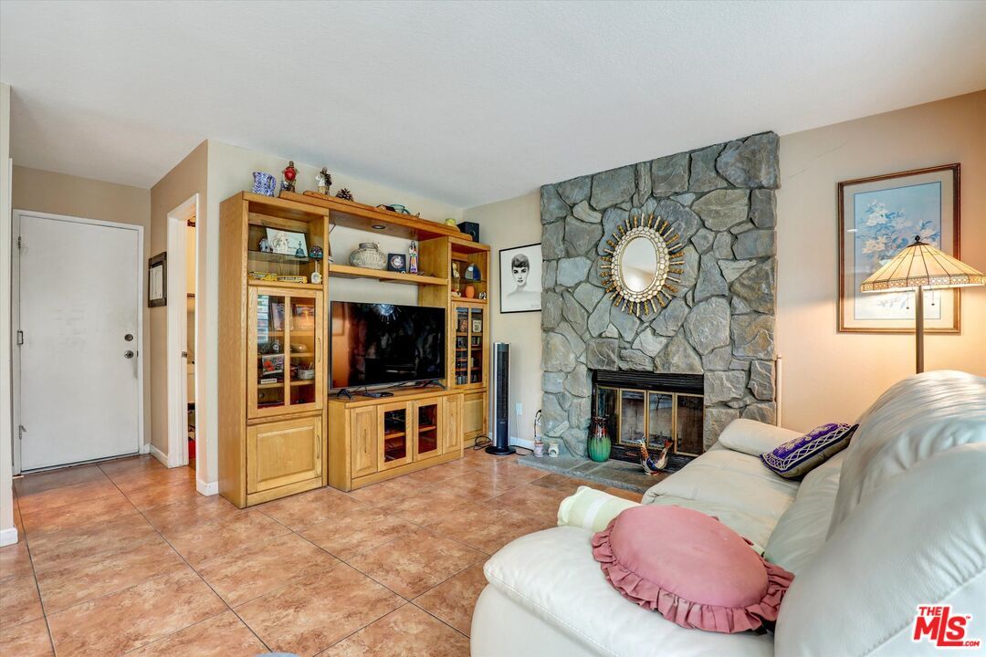 Fireplace, Interior, Living room, Stone Walls