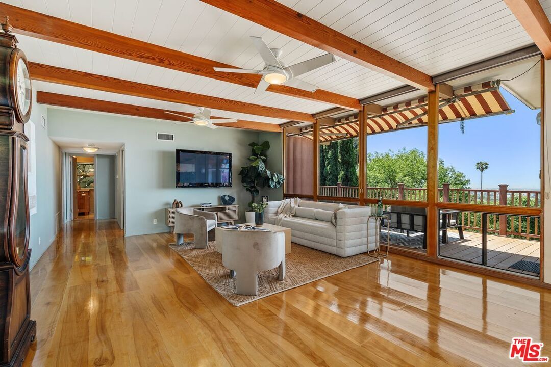 Interior, Living room, Wooden Beams, Wood Texture Flooring