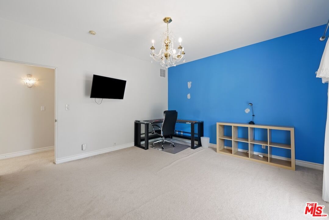 Chandelier, Home Office, Interior