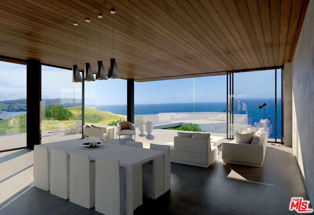 Interior, Pendant Lights, Recessed Lighting, Water, Wooden Ceilings